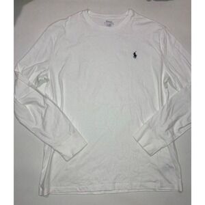 Polo Ralph Lauren white long sleeve‎ size